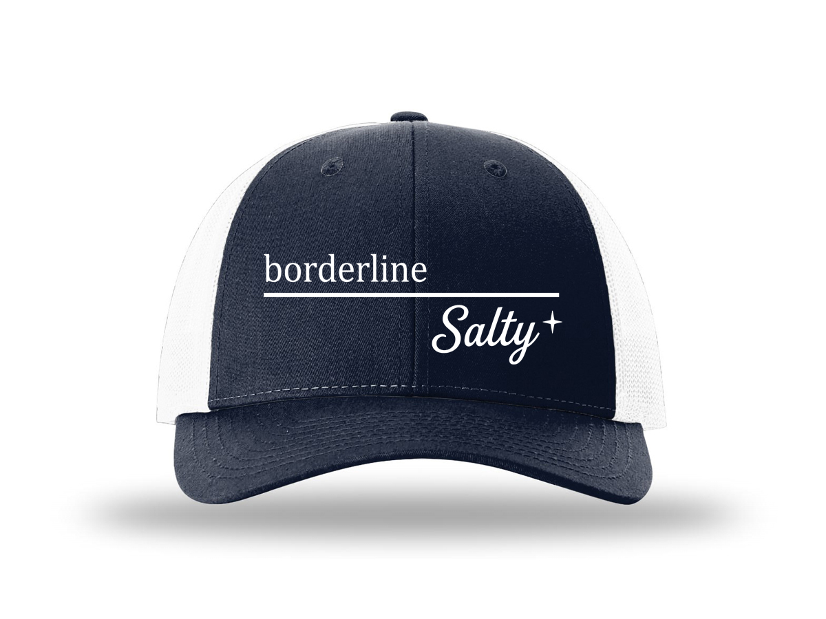 Salty Blonde Cap - Navy